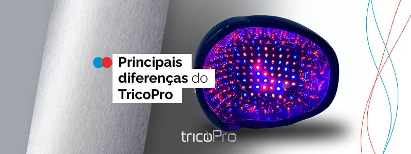 Principais distinções entre o TricoPro e o Capellux 9